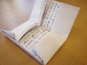 Opening the letter